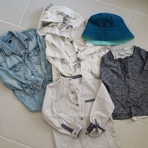 Bundle of boys shirts clothes 3-4 years